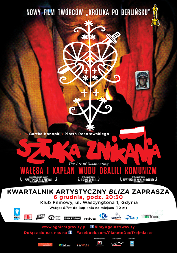 „Sztuka znikania” 6 grudnia w Klubie Filmowym w Gdyni