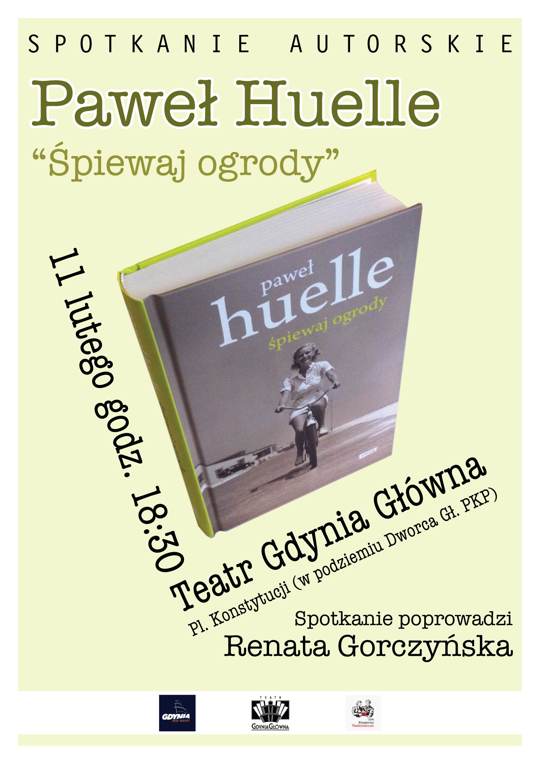 Spotkanie autorskie z Pawłem Huelle