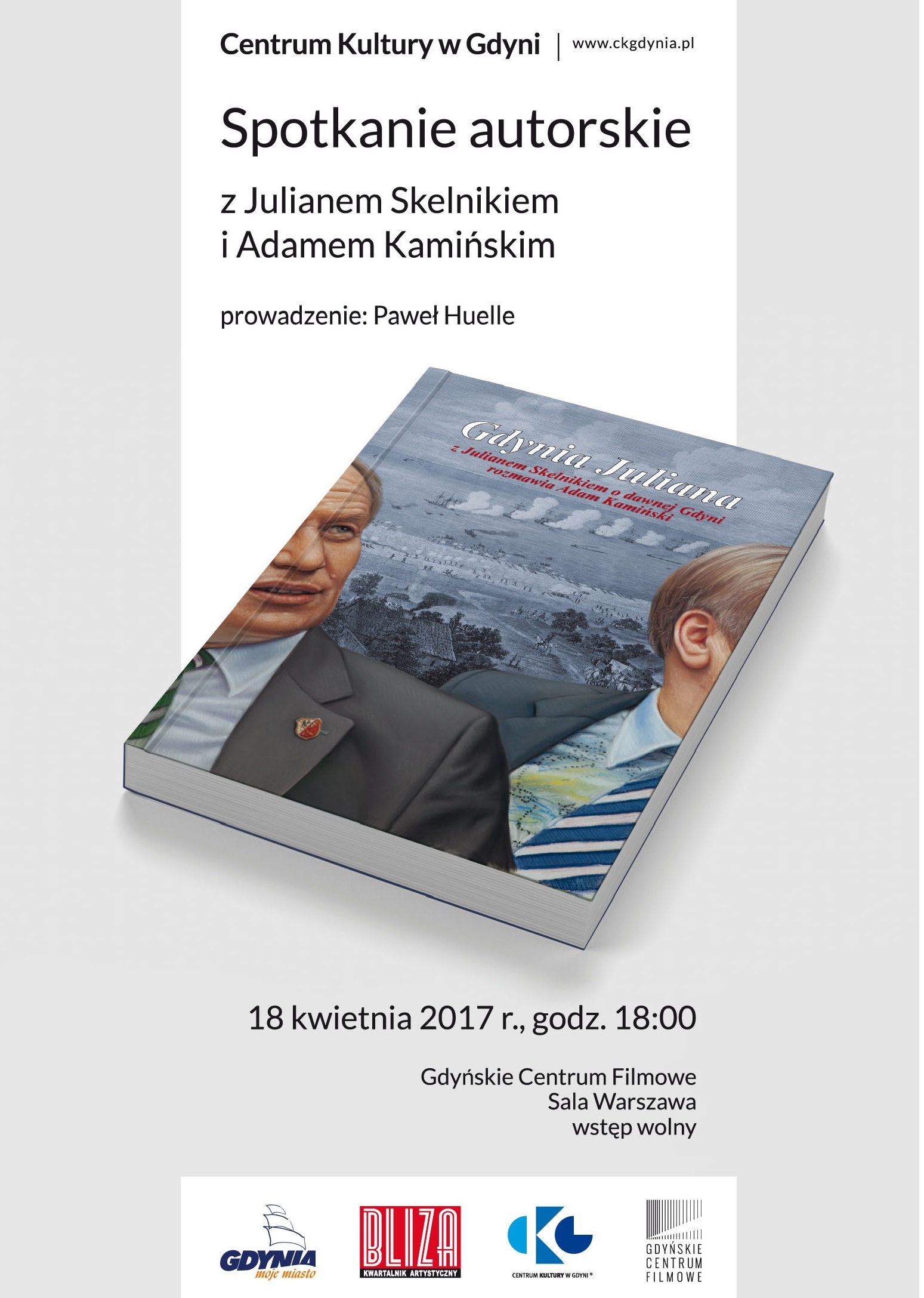 Promocja książki Gdynia Juliana, 18 kwietnia, wtorek, godz.18:00, Gdyńskie Centrum Filmowe
