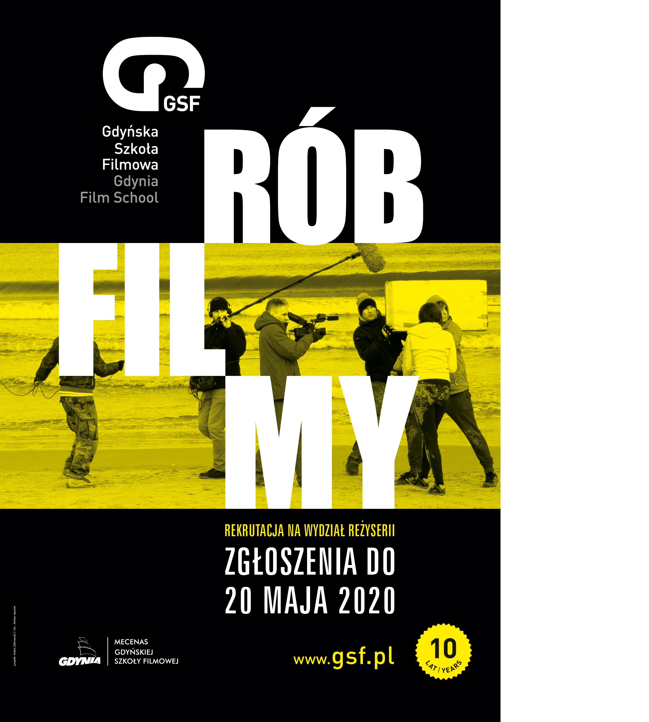 Rób filmy! Ruszyła rekrutacja do Gdyńskiej Szkoły Filmowej